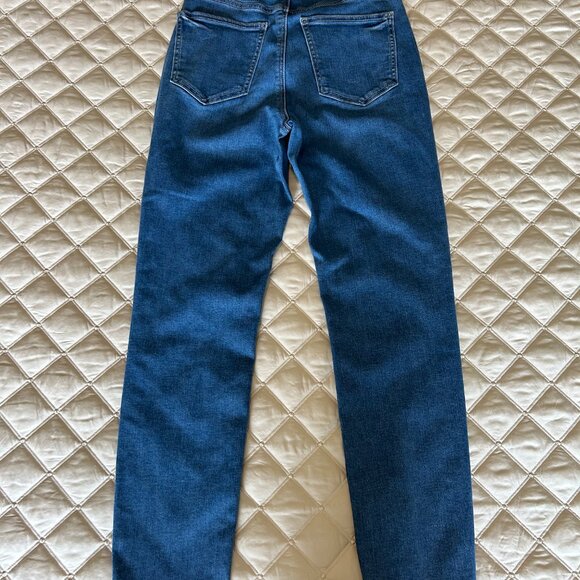 Ann Taylor High Rise Skinny Jeans - Size 2, Classic Indigo Wash - Picture 2 of 3